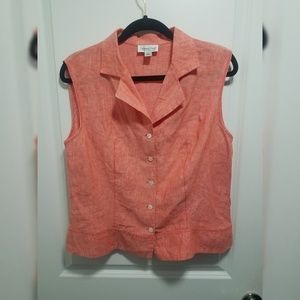 Coldwater Creek Linen Top